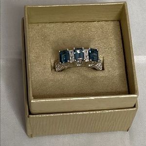 Judith rinks ring size 8 , London blue